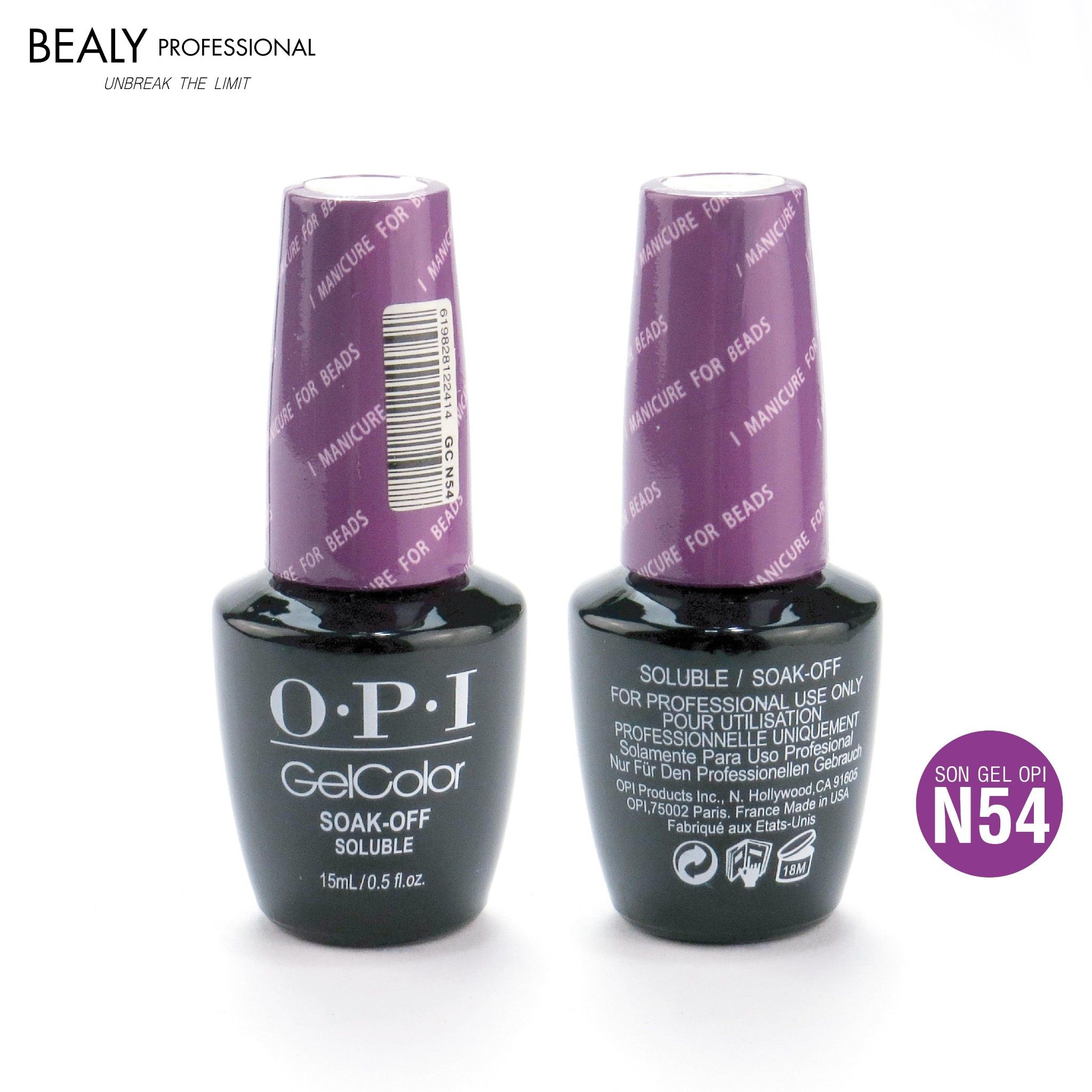 SƠN GEL OPI N54