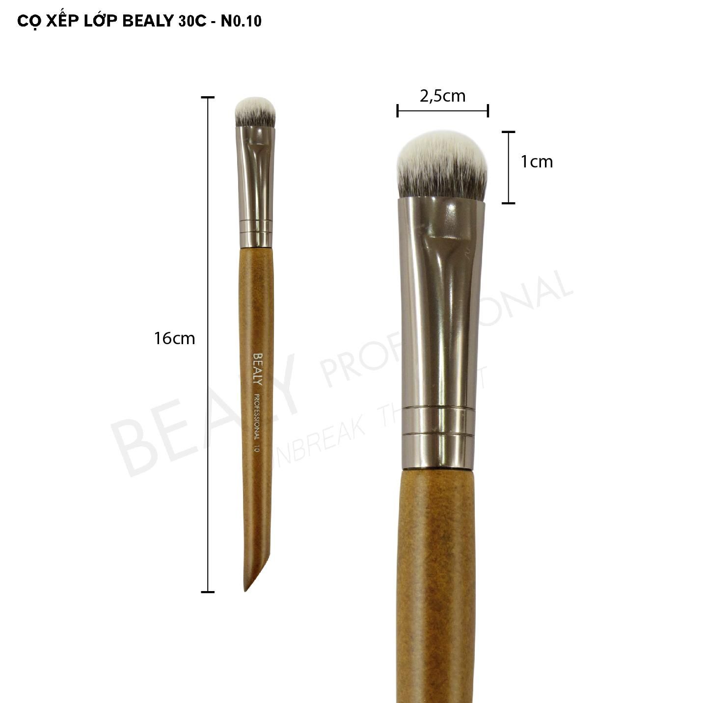 CỌ VẼ MẮT VÒM ĐẦU MỀM XẾP LỚP BEALY - CXL30C - N0.10