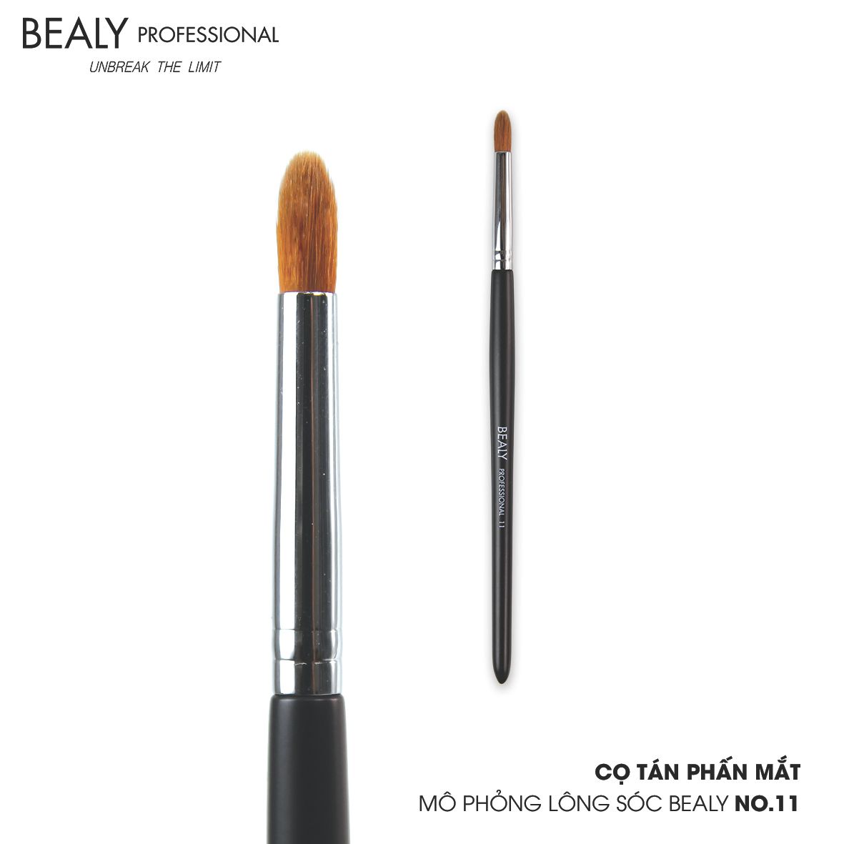 Cọ Tán Phấn Mắt Mô Phỏng Lông Sóc Bealy No.11