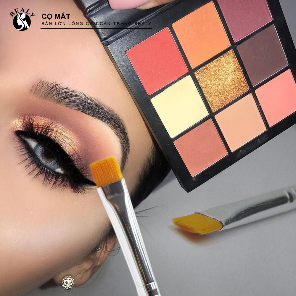 CỌ VẼ MẮT BẢN LỚN LÔNG CAM CÁN TRẮNG