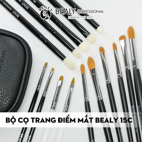  Bộ Cọ Trang Điểm Mắt Bealy 15C 