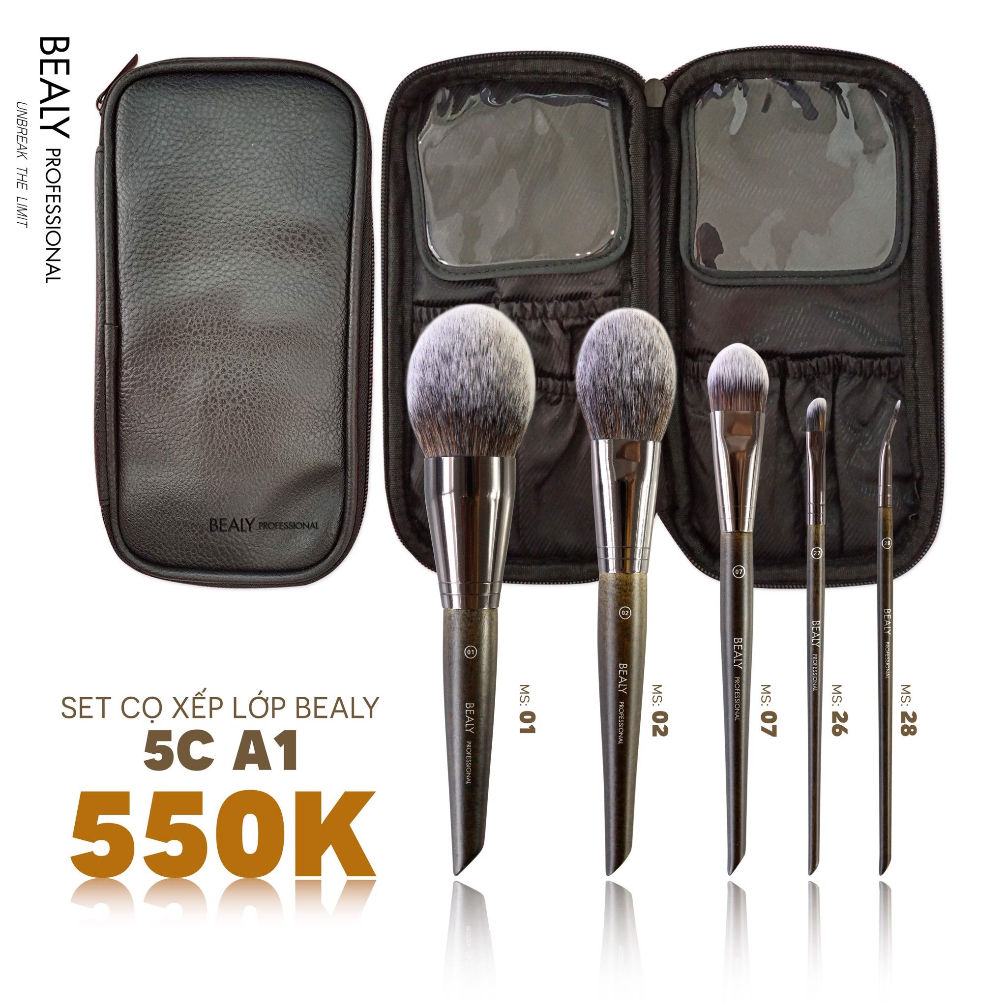 SET CỌ TRANG ĐIỂM XẾP LỚP BEALY 5C A1 (2020)