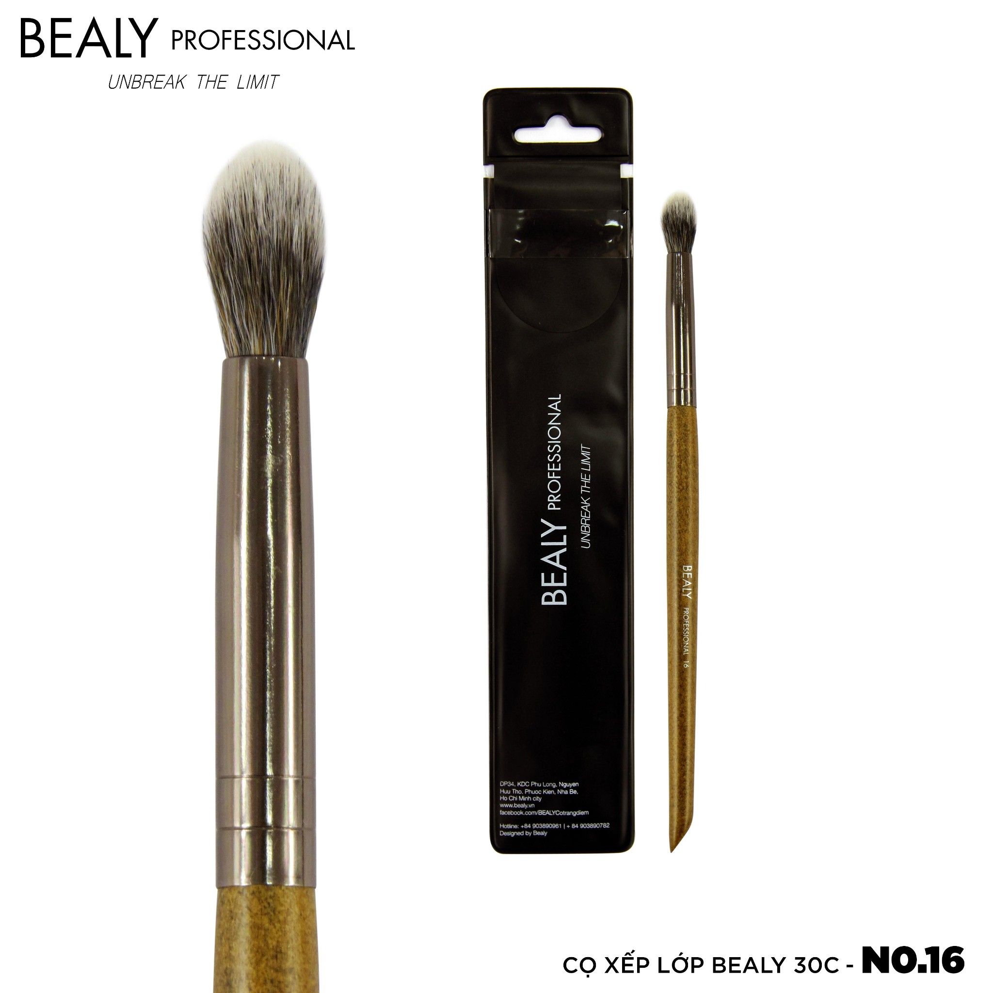 CỌ XẾP LỚP TÁN PHẤN MẮT BEALY - CXL30C - N0.16