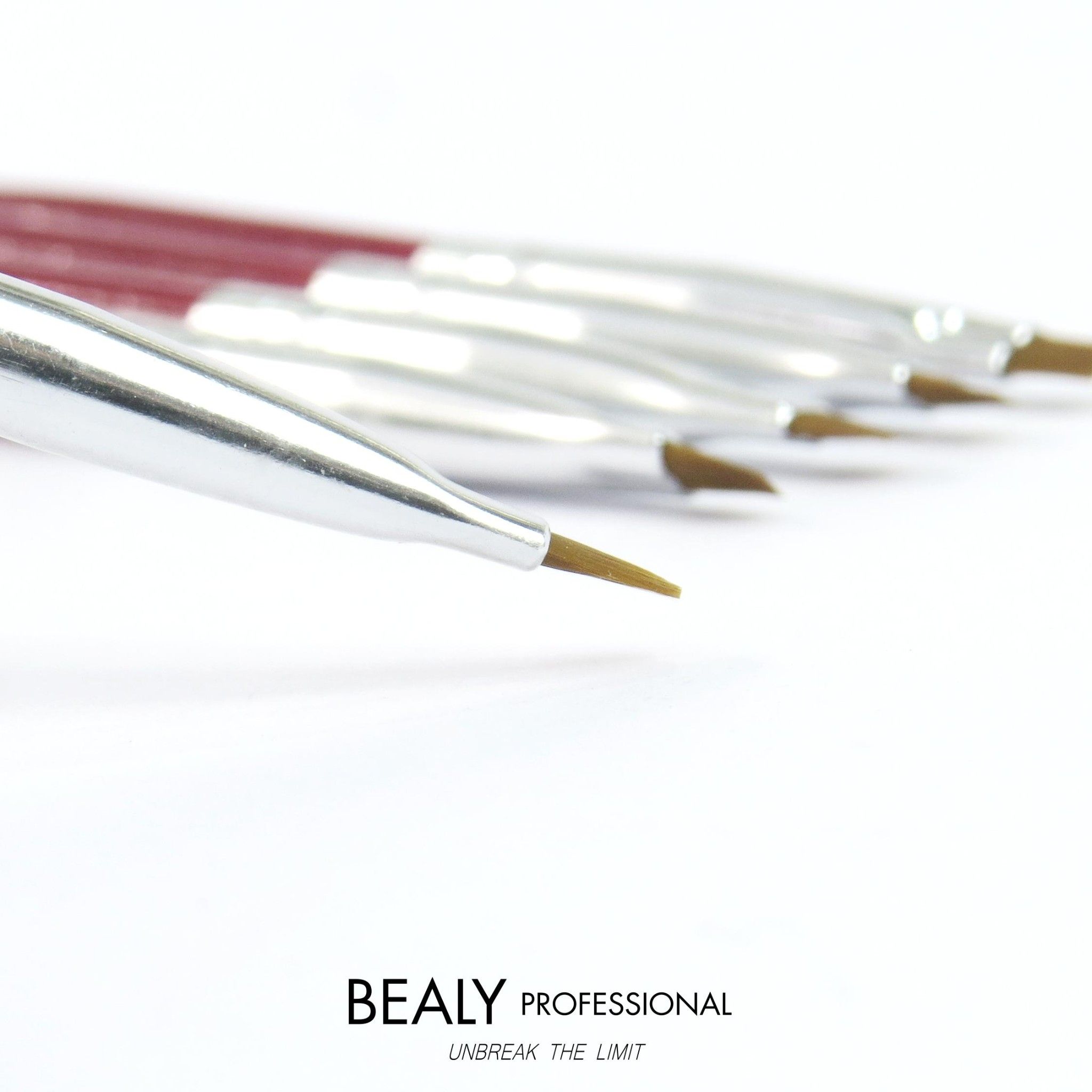 CỌ BẢN ĐẦU BẰNG CÁN GỖ ĐỎ ĐUÔI BẠC JENNY GLM #1