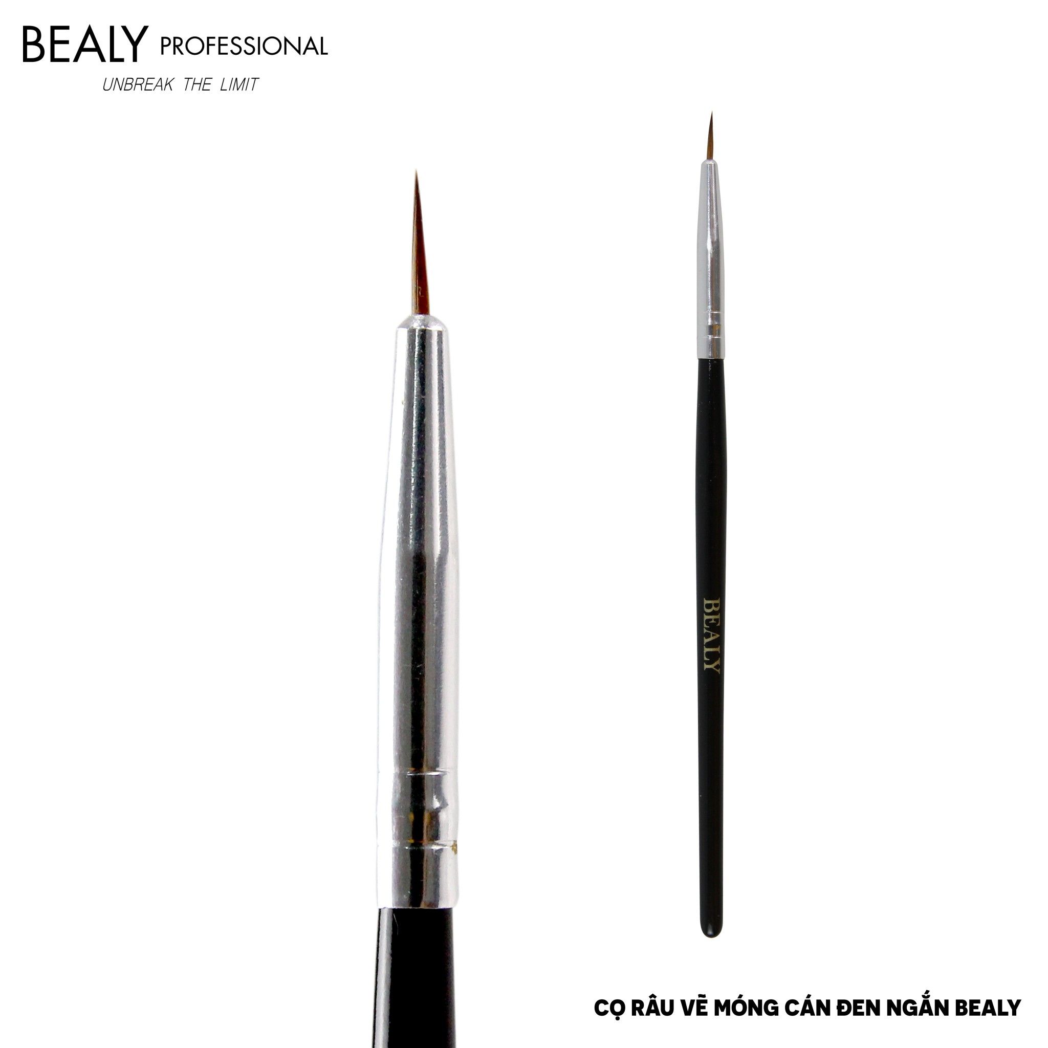 CỌ TÓC CÁN ĐEN NGẮN BEALY