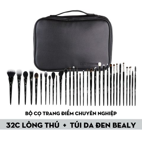  BỘ CỌ TRANG ĐIỂM XẾP LỚP LÔNG THÚ BEALY 32C (Mới) 