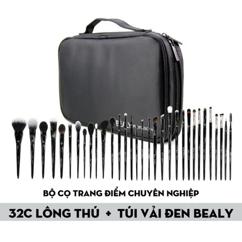  BỘ CỌ TRANG ĐIỂM XẾP LỚP LÔNG THÚ BEALY 32C (Mới) 