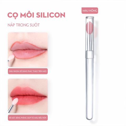  CỌ SON DƯỠNG MINI SILICON NUDE 