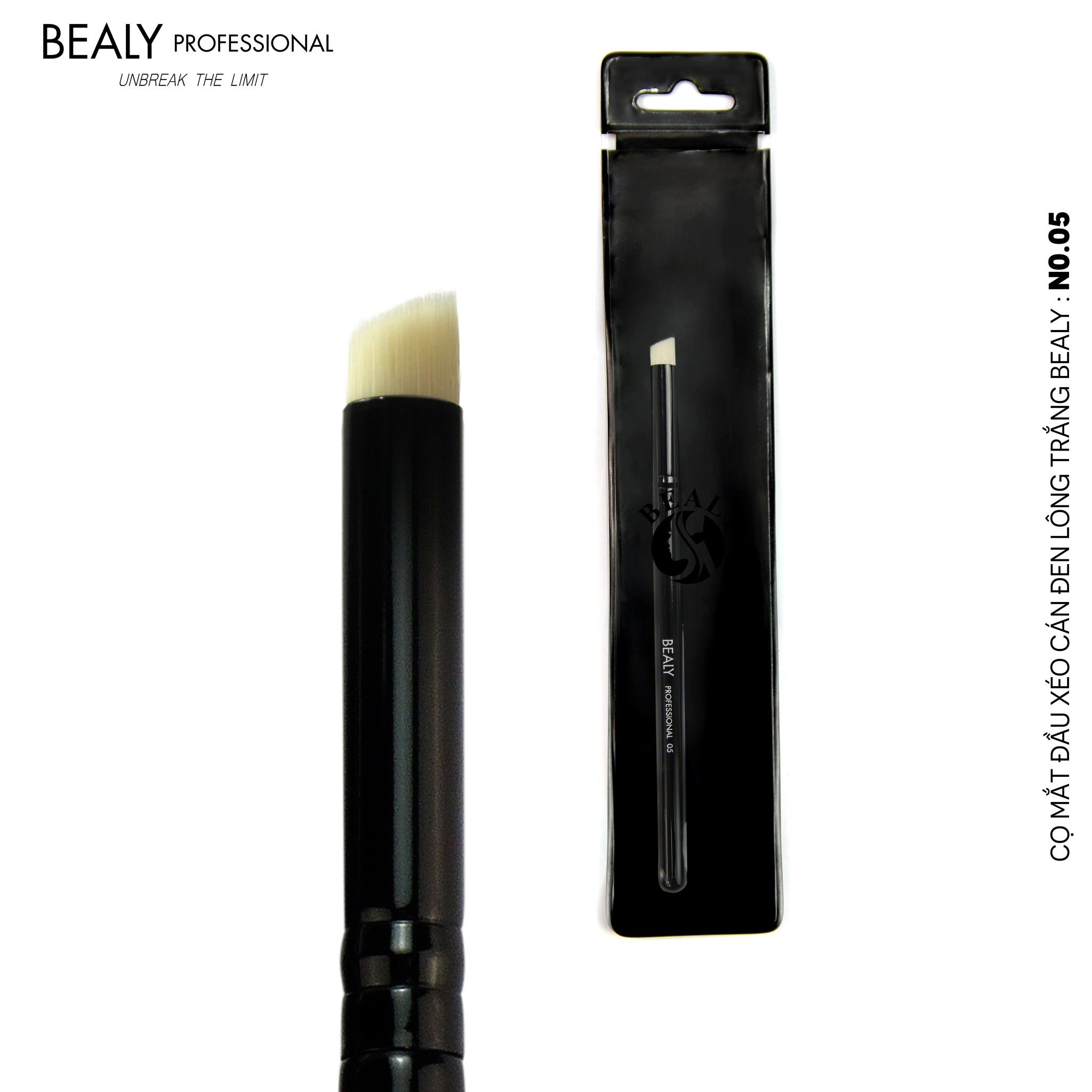 CỌ MẮT ĐẦU XÉO CÁN ĐEN LÔNG TRẮNG BEALY N0.05