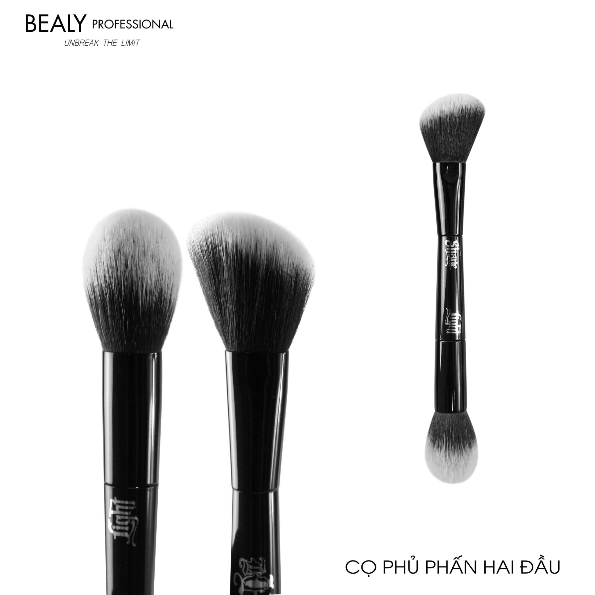 BỘ CỌ TRANG ĐIỂM CÁ NHÂN 8 MÓN FULL BLACK