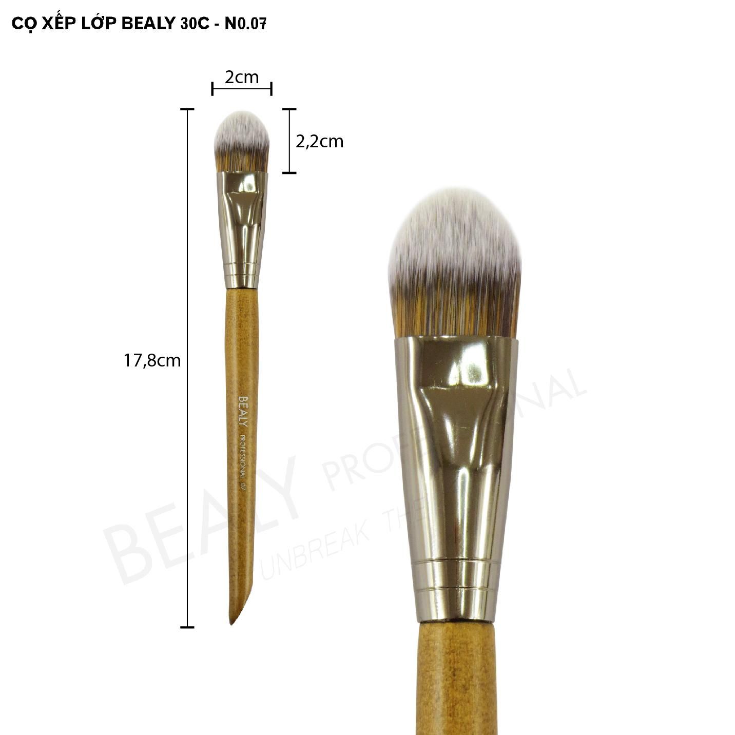CỌ XẾP LỚP TÁN KEM NỀN BEALY - CXL30C - N0.07