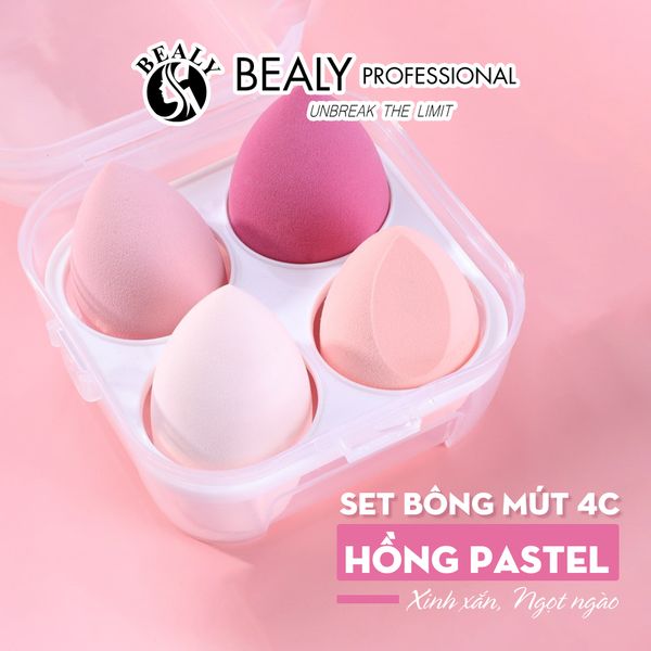 SET BÔNG MÚT 4C KHÔNG LOGO