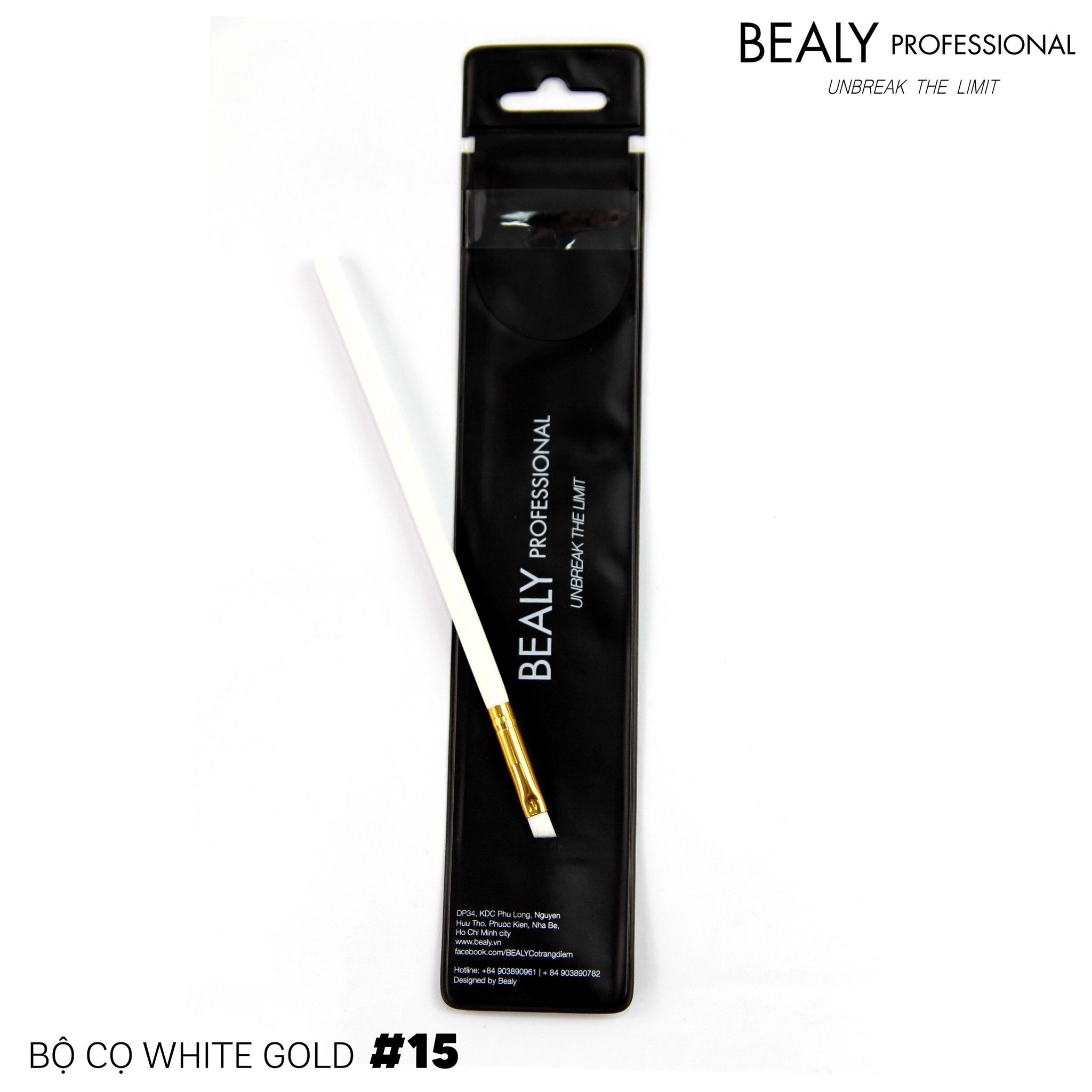CỌ VẼ CHÂN MÀY WHITE GOLD N0.15