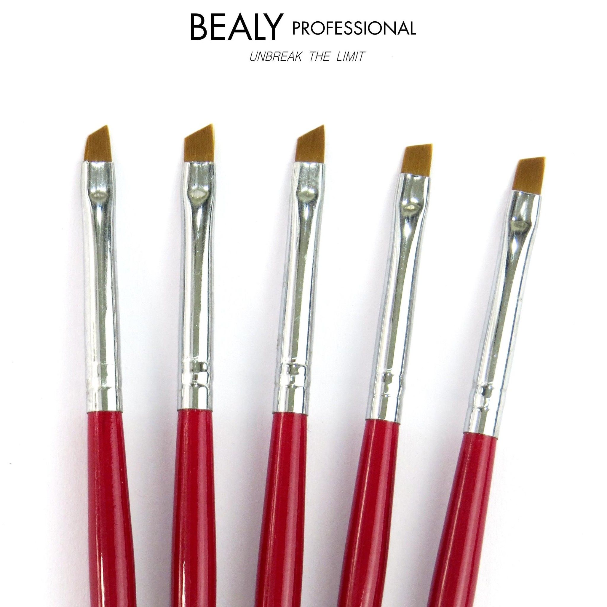 CỌ BẢN ĐẦU XÉO CÁN GỖ ĐỎ ĐUÔI BẠC JENNY GLM #2