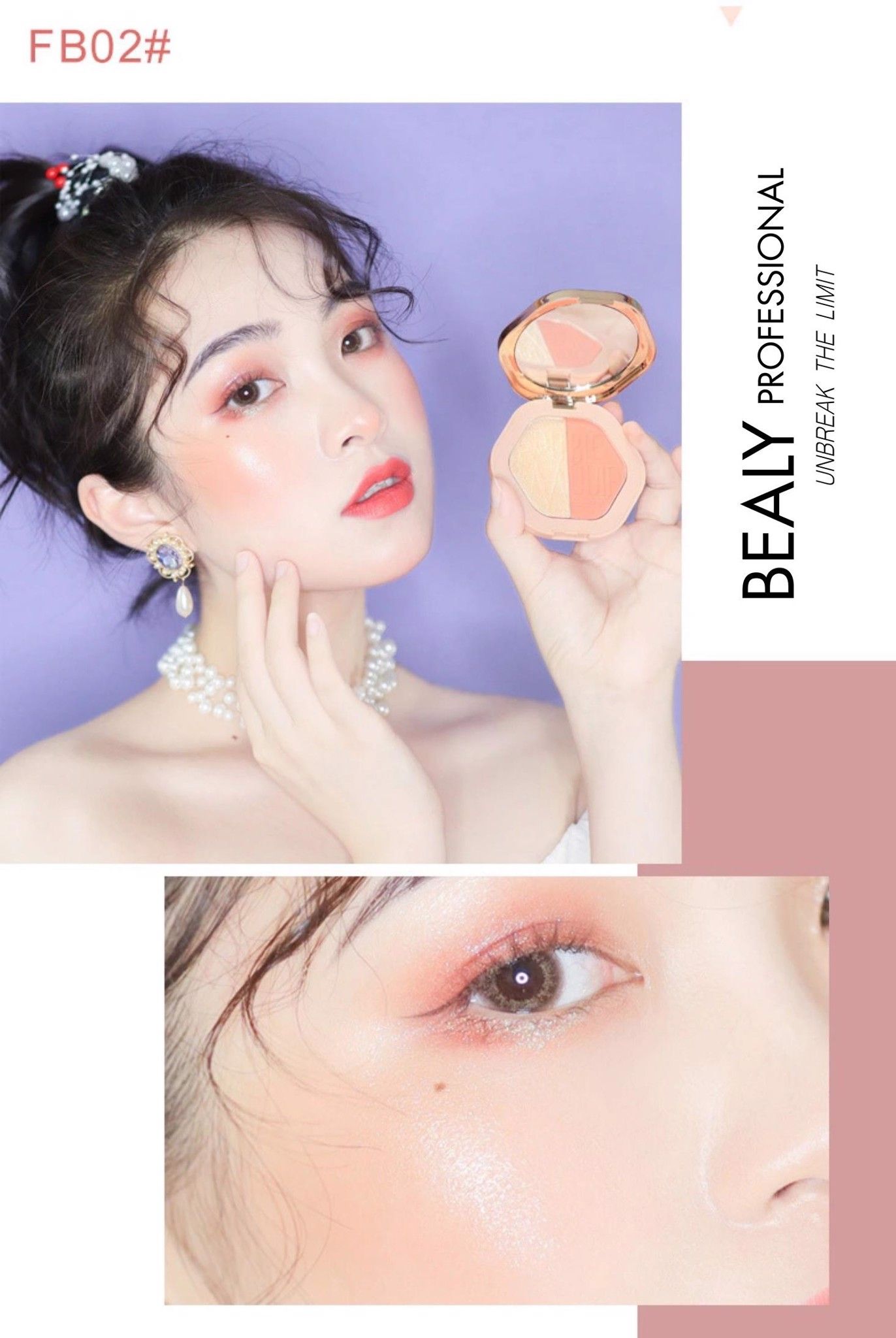 Phấn Má Hồng - Highlight Double Modify Suikone #2