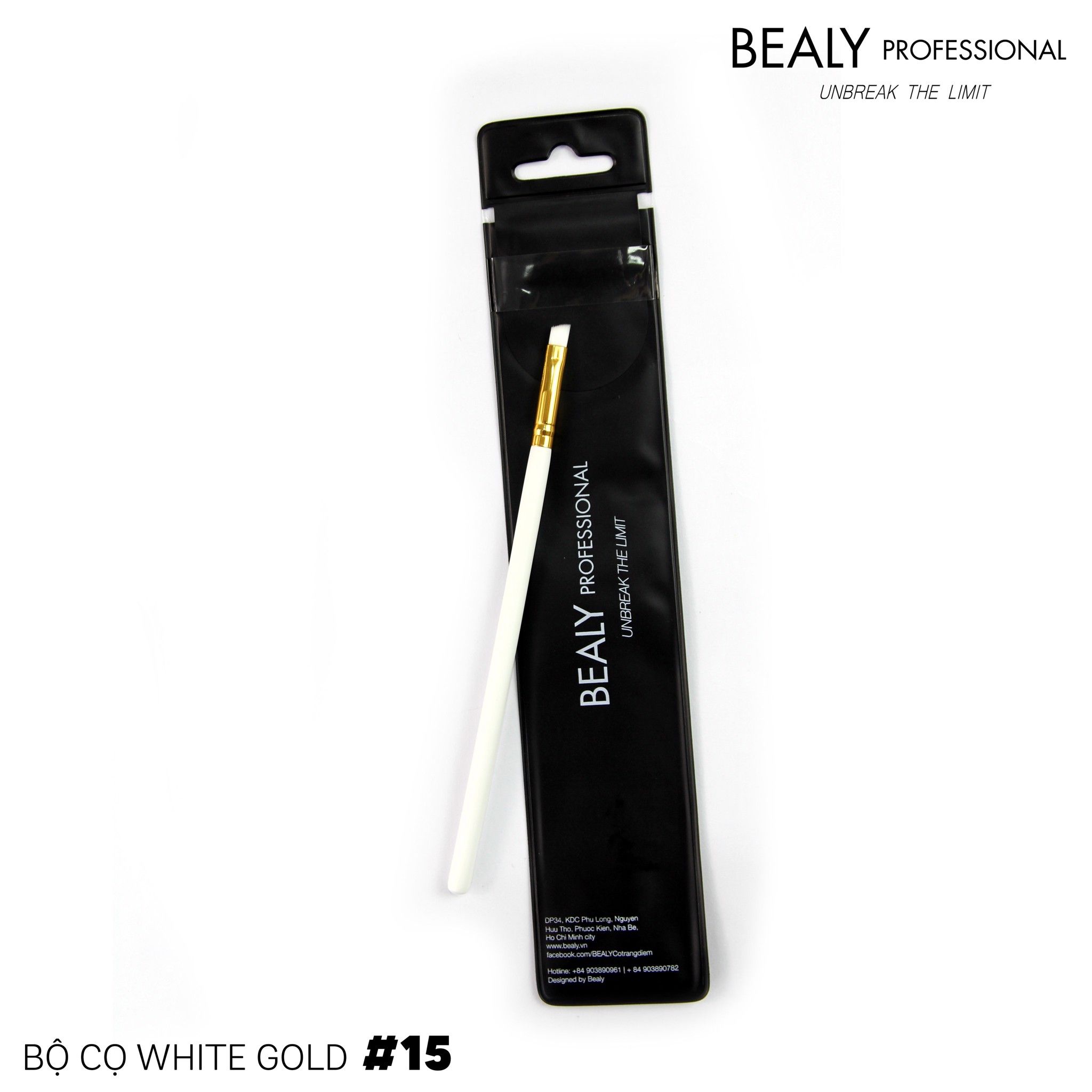 CỌ VẼ CHÂN MÀY WHITE GOLD N0.15