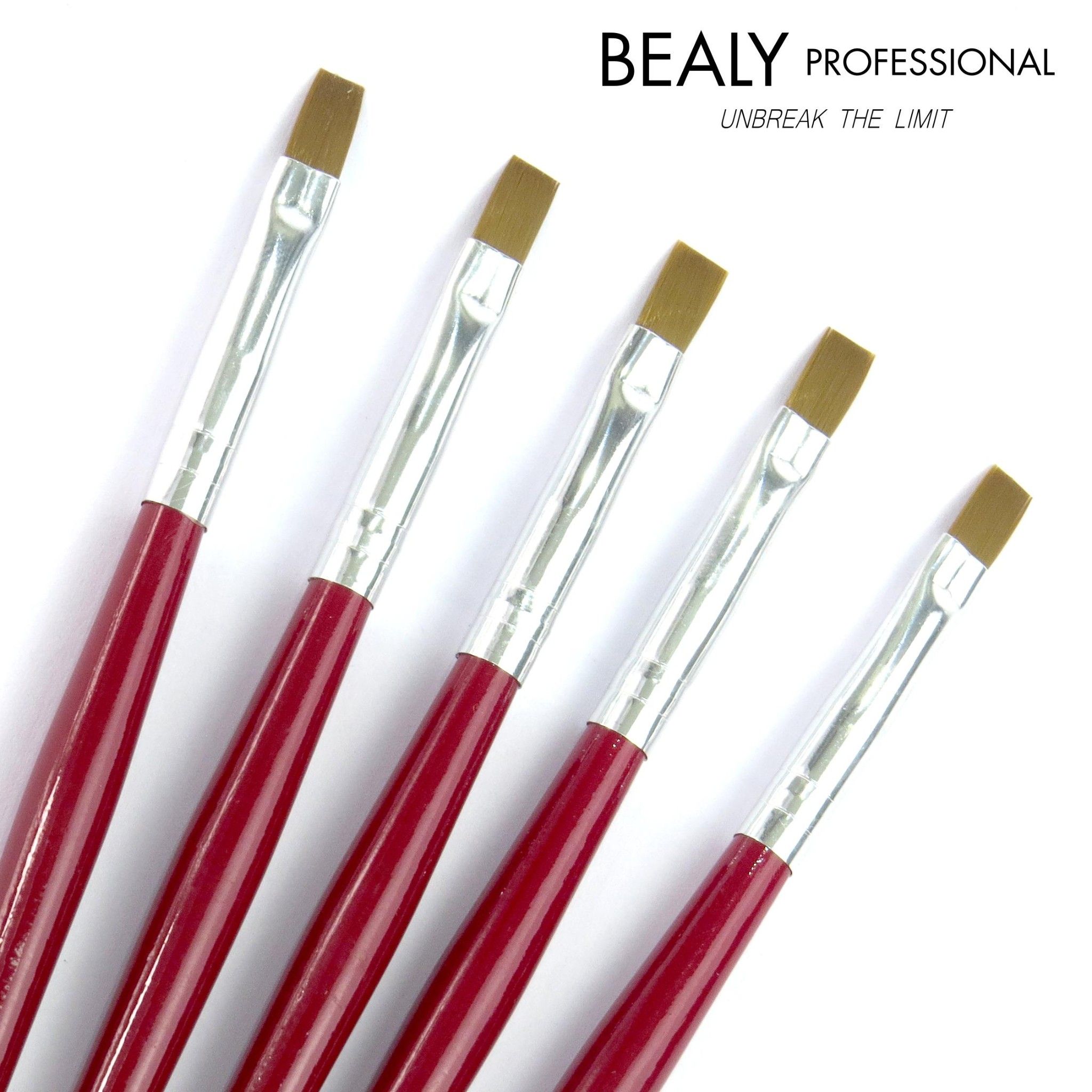 CỌ BẢN ĐẦU BẰNG CÁN GỖ ĐỎ ĐUÔI BẠC JENNY GLM #5