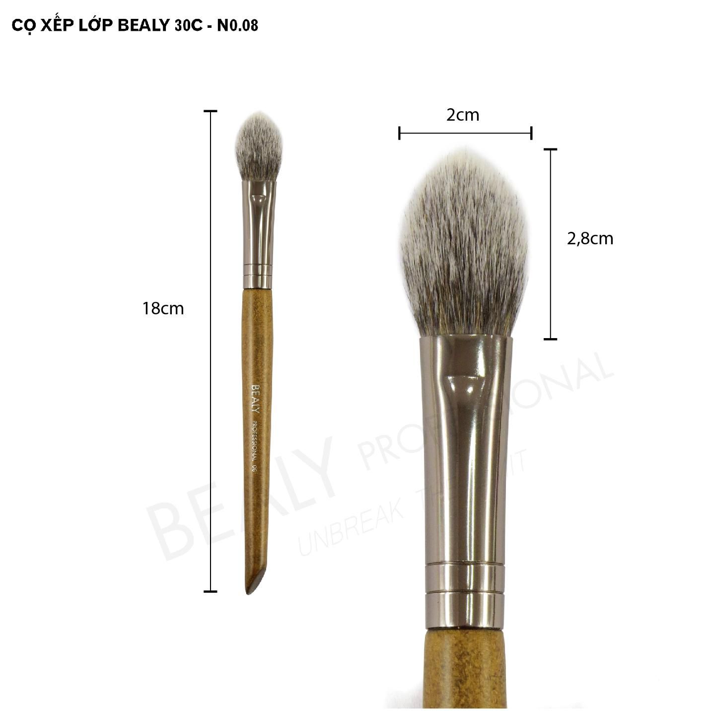 CỌ XẾP LỚP TÁN PHẤN MẮT BEALY - CXL30C - N0.08