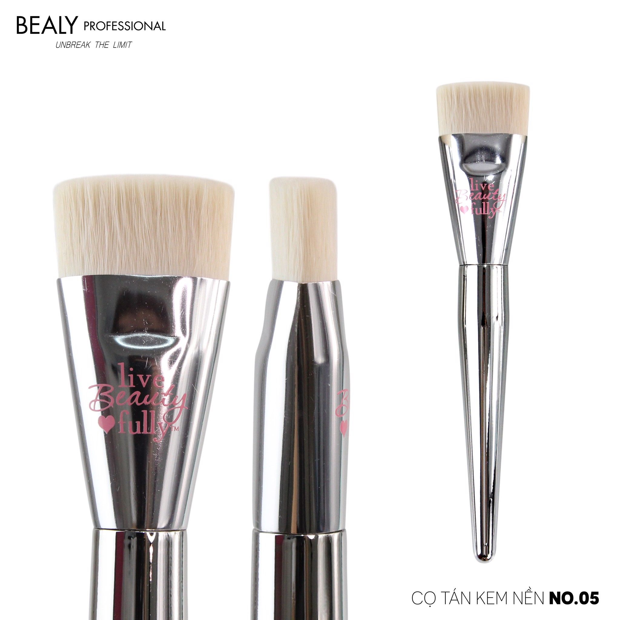 CỌ TÁN KEM NỀN, TẠO KHỐI LIVE BEAUTIFULLY NO.05