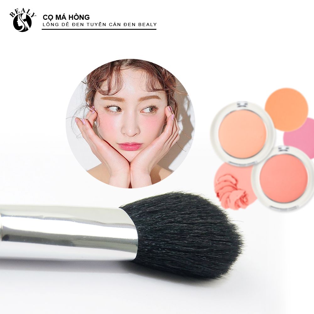 CỌ MÁ HỒNG LÔNG DÊ ĐEN TUYỀN CÁN ĐEN