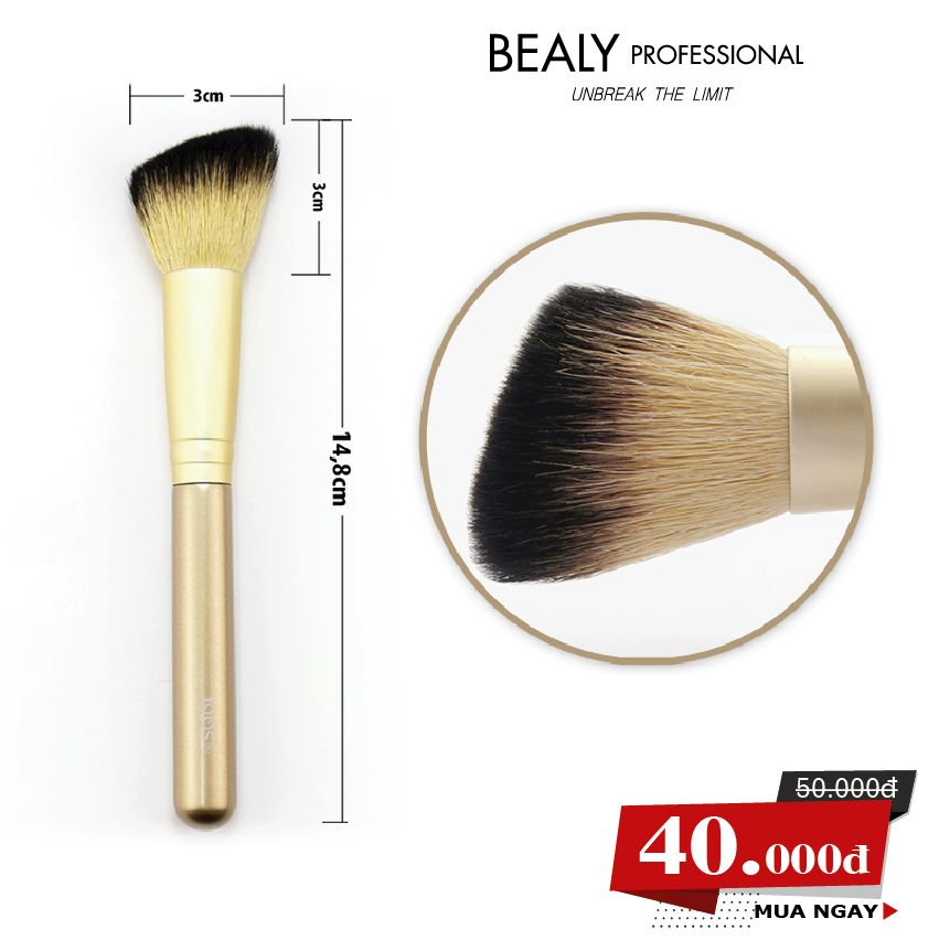 CỌ PHỦ PHẤN LÔNG DÊ VÀNG CHAMPANGE BEALY