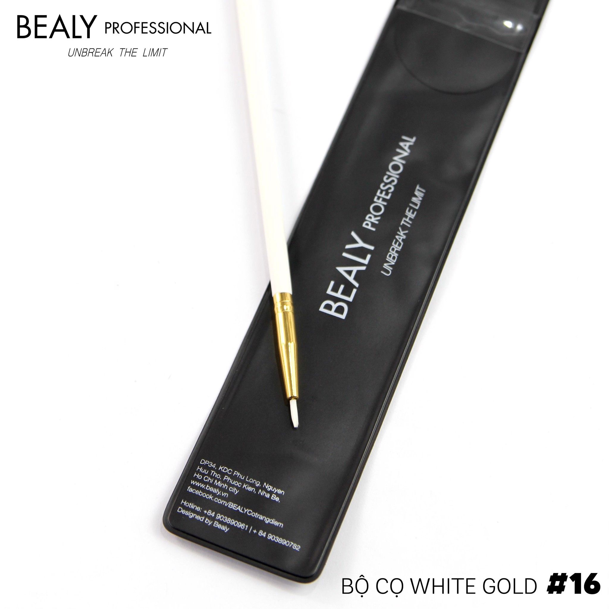 CỌ VẼ MẮT NƯỚC WHITE GOLD N0.16