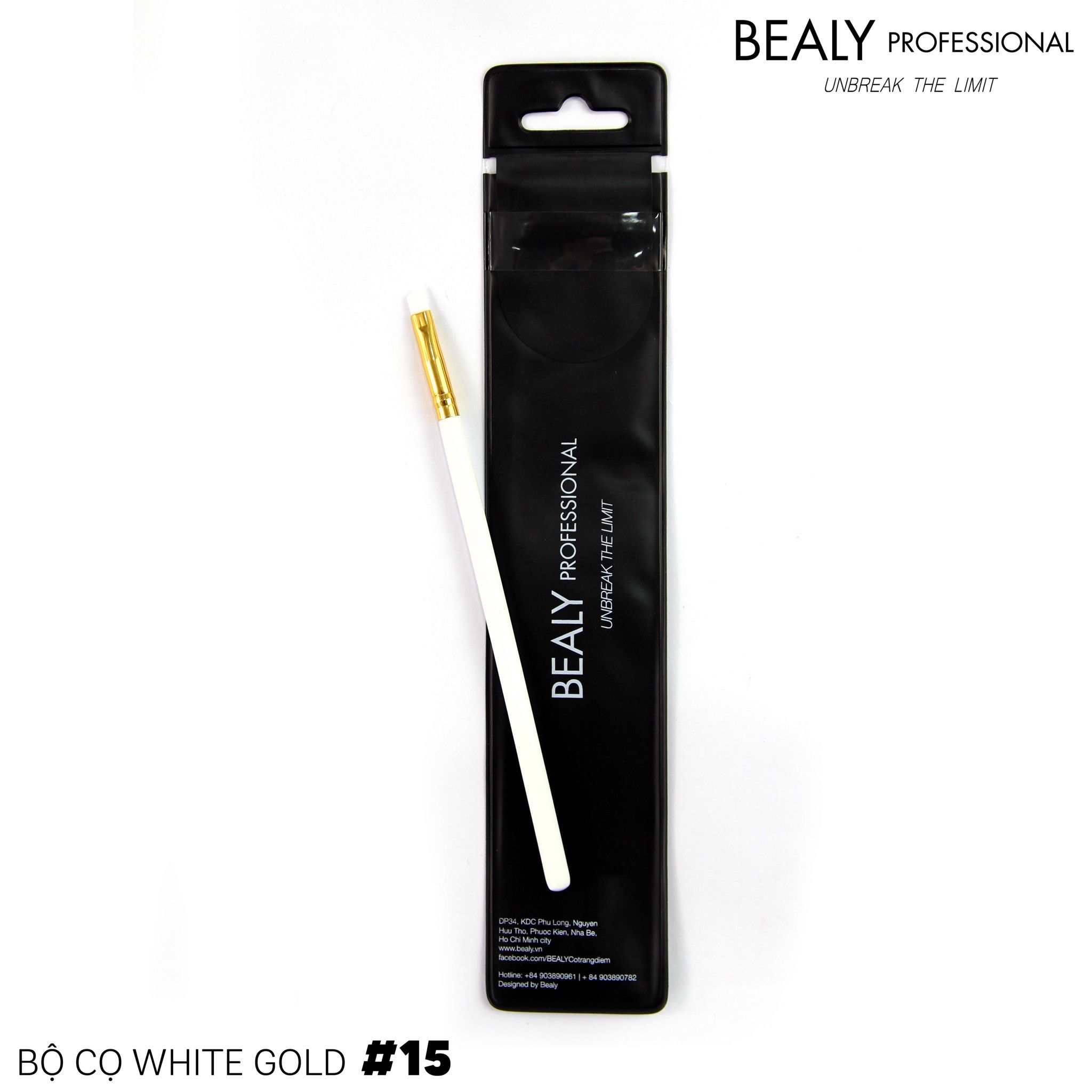 CỌ VẼ CHÂN MÀY WHITE GOLD N0.15