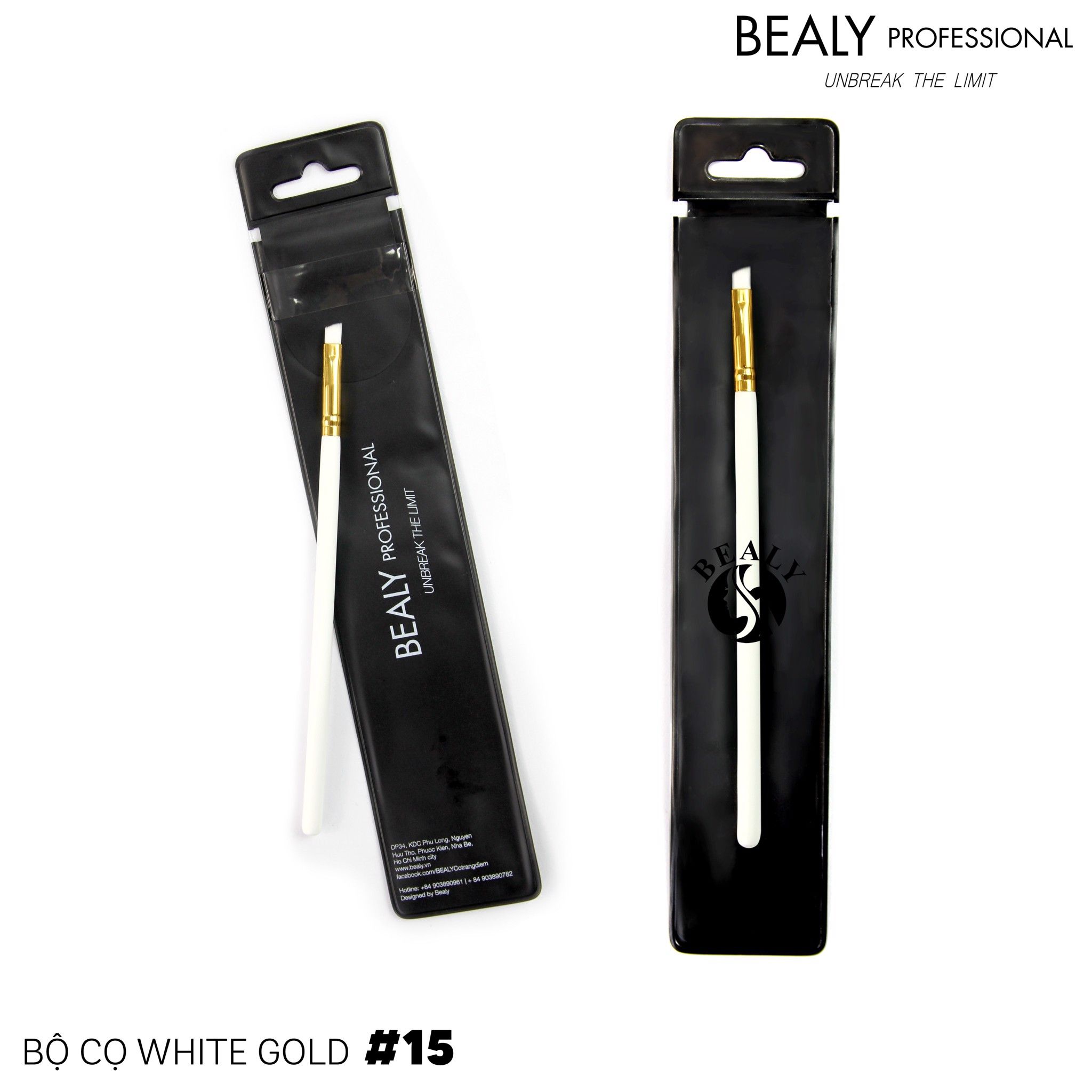 CỌ VẼ CHÂN MÀY WHITE GOLD N0.15