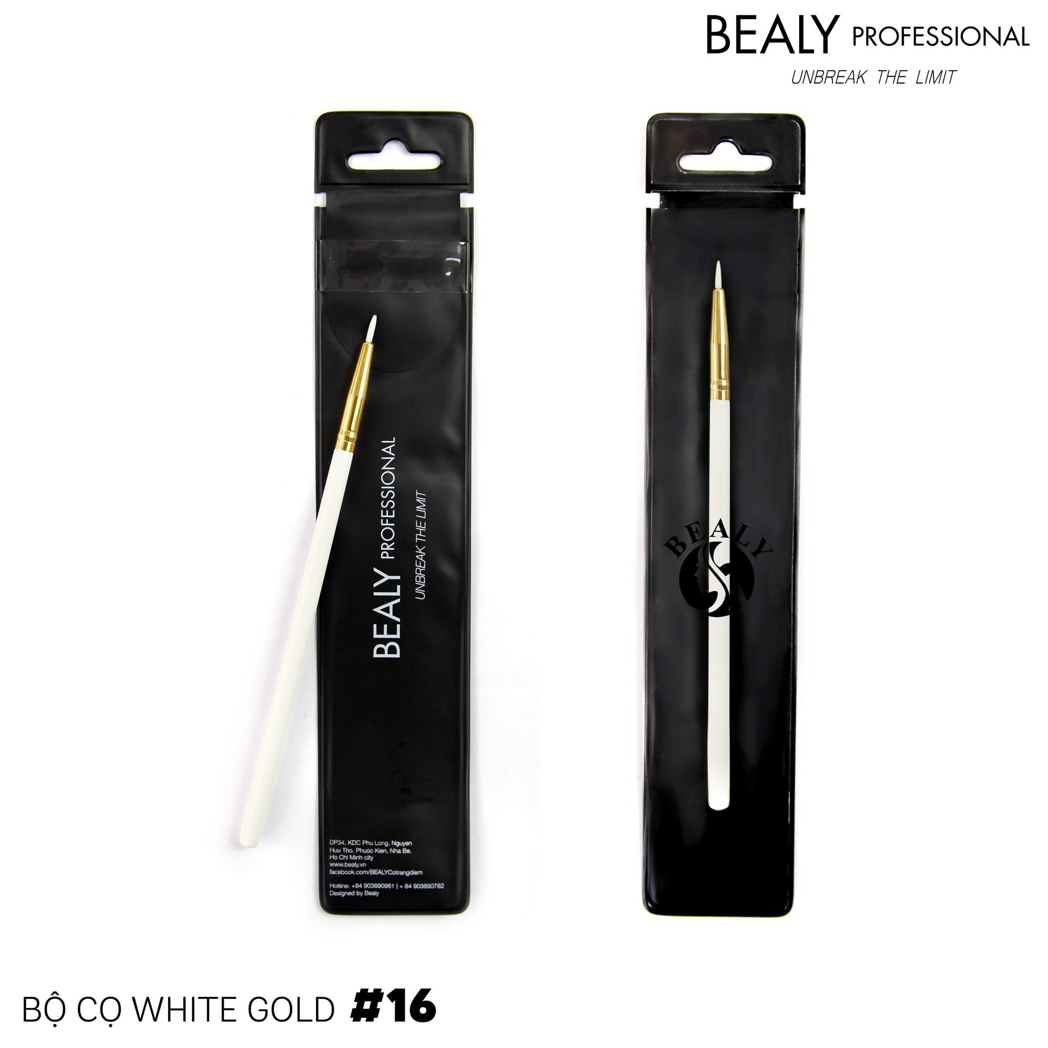 CỌ VẼ MẮT NƯỚC WHITE GOLD N0.16