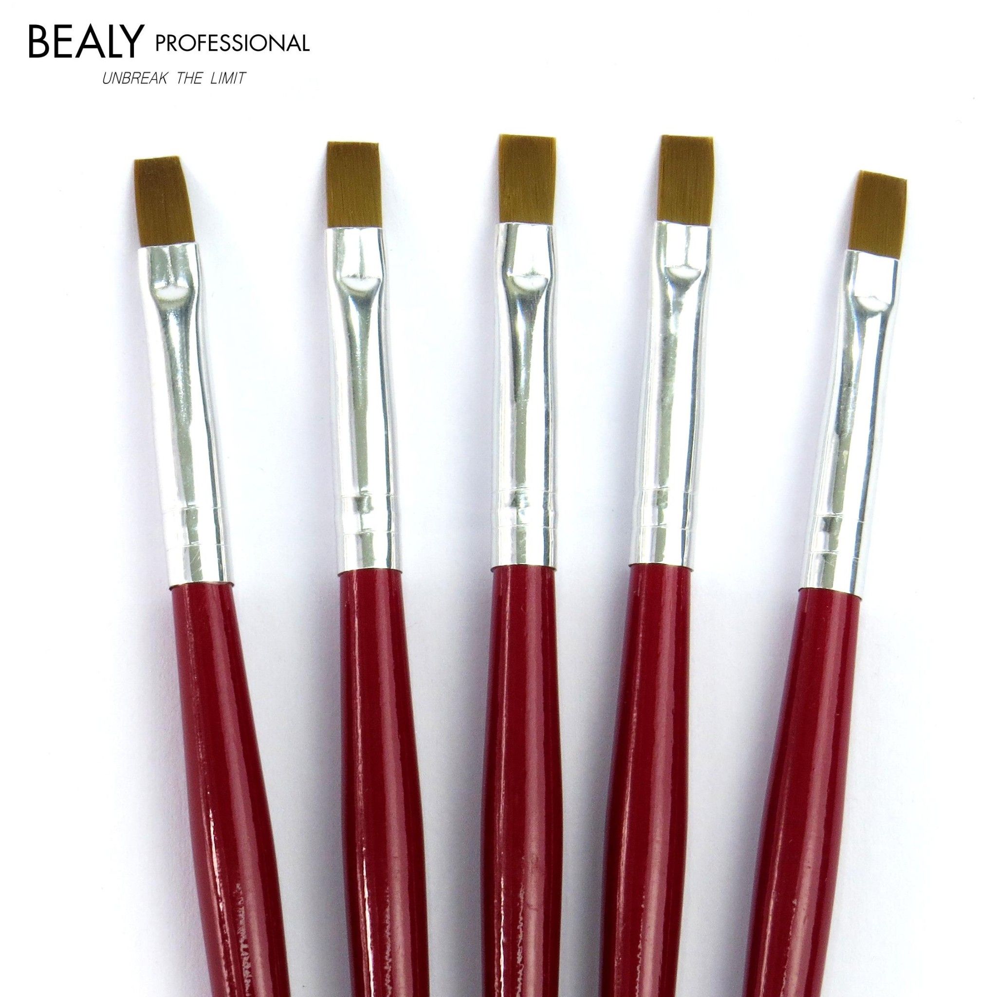 CỌ BẢN ĐẦU BẰNG CÁN GỖ ĐỎ ĐUÔI BẠC JENNY GLM #5