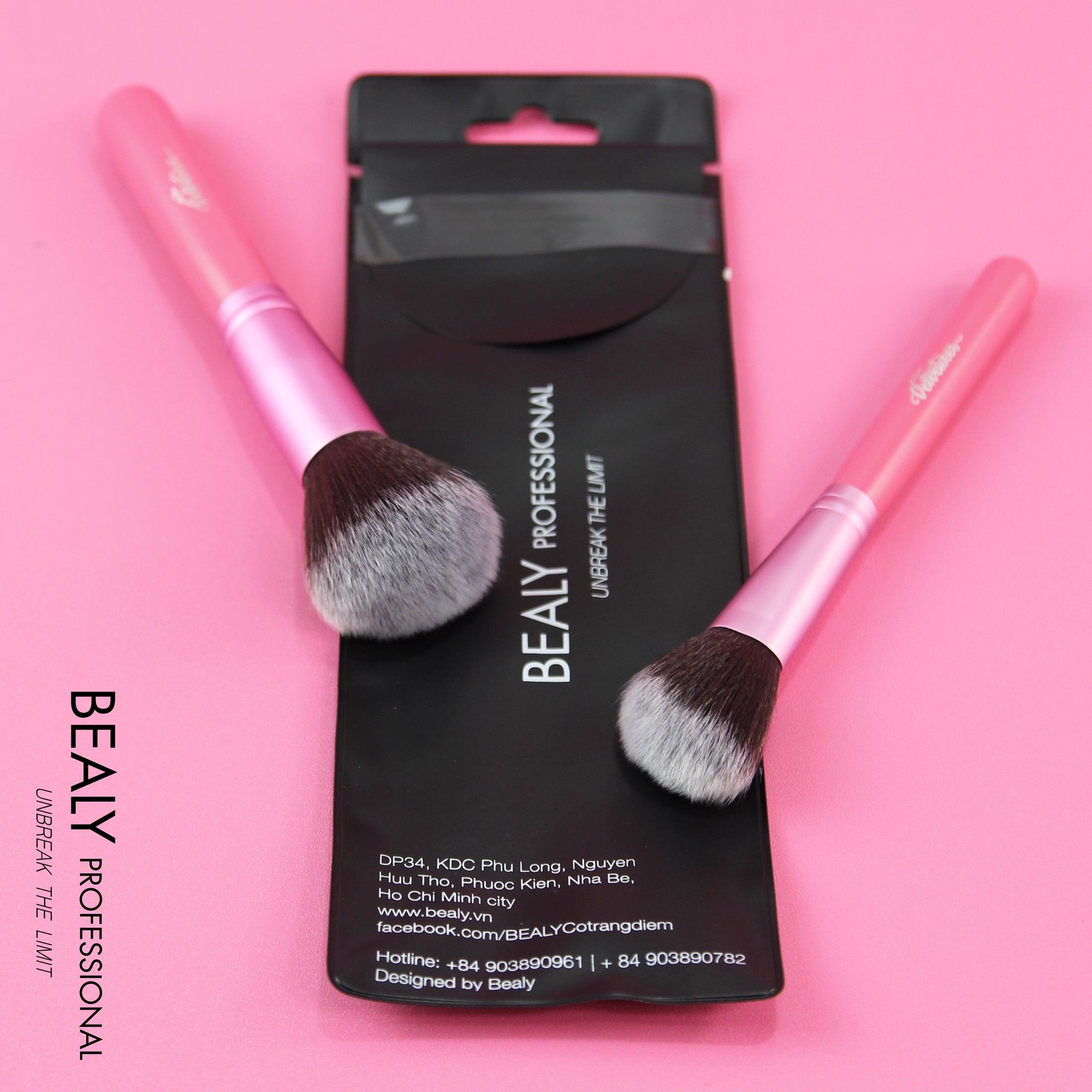 SET CỌ PHỦ PHẤN VÀ TẠO KHỐI CÁN HỒNG 2C