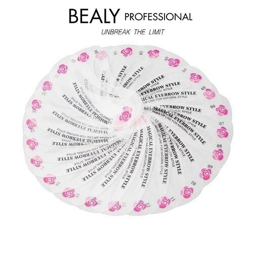 SET 24 MIẾNG KHUÔN KẺ CHÂN MÀY MAGICAL EYEBROW STYLE