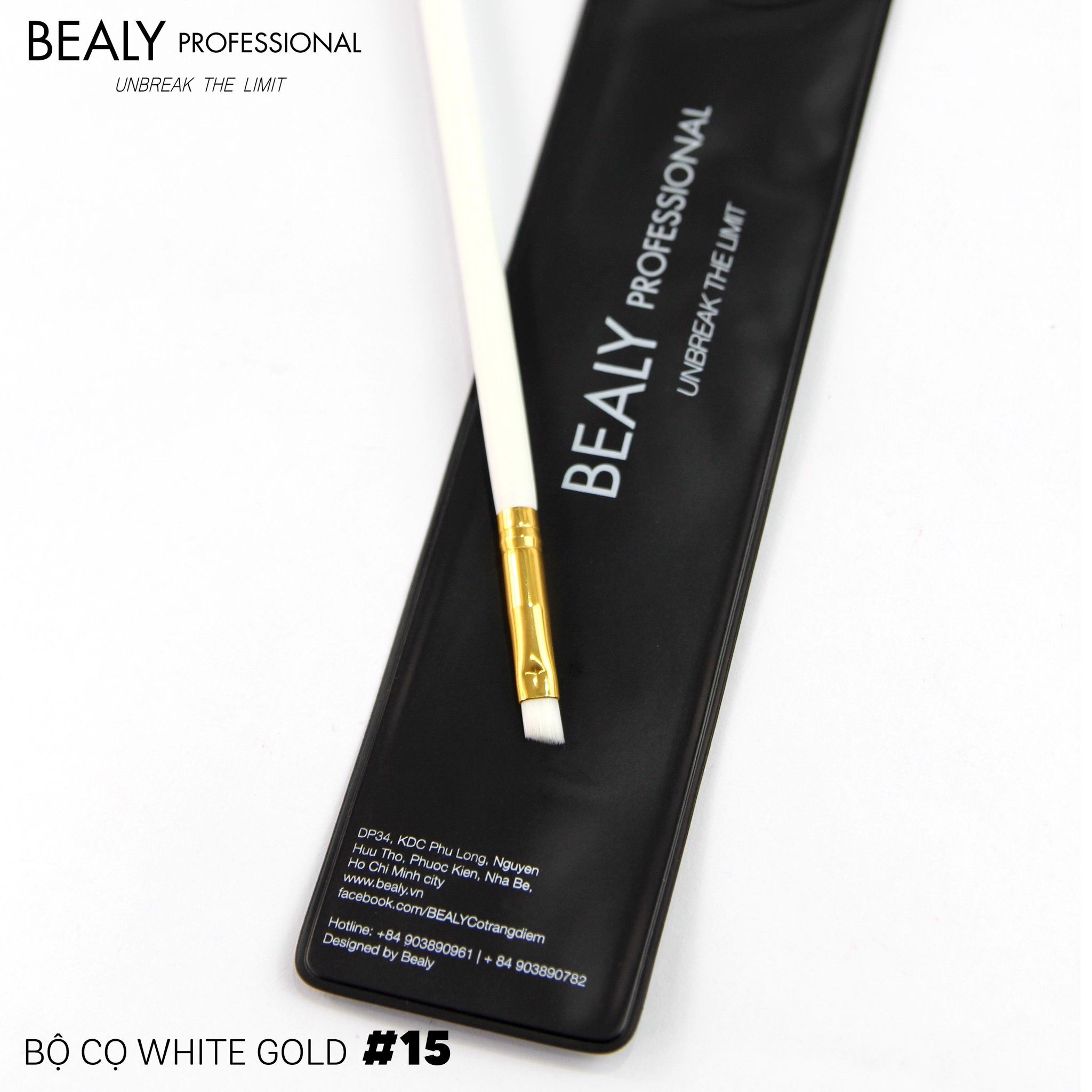 CỌ VẼ CHÂN MÀY WHITE GOLD N0.15