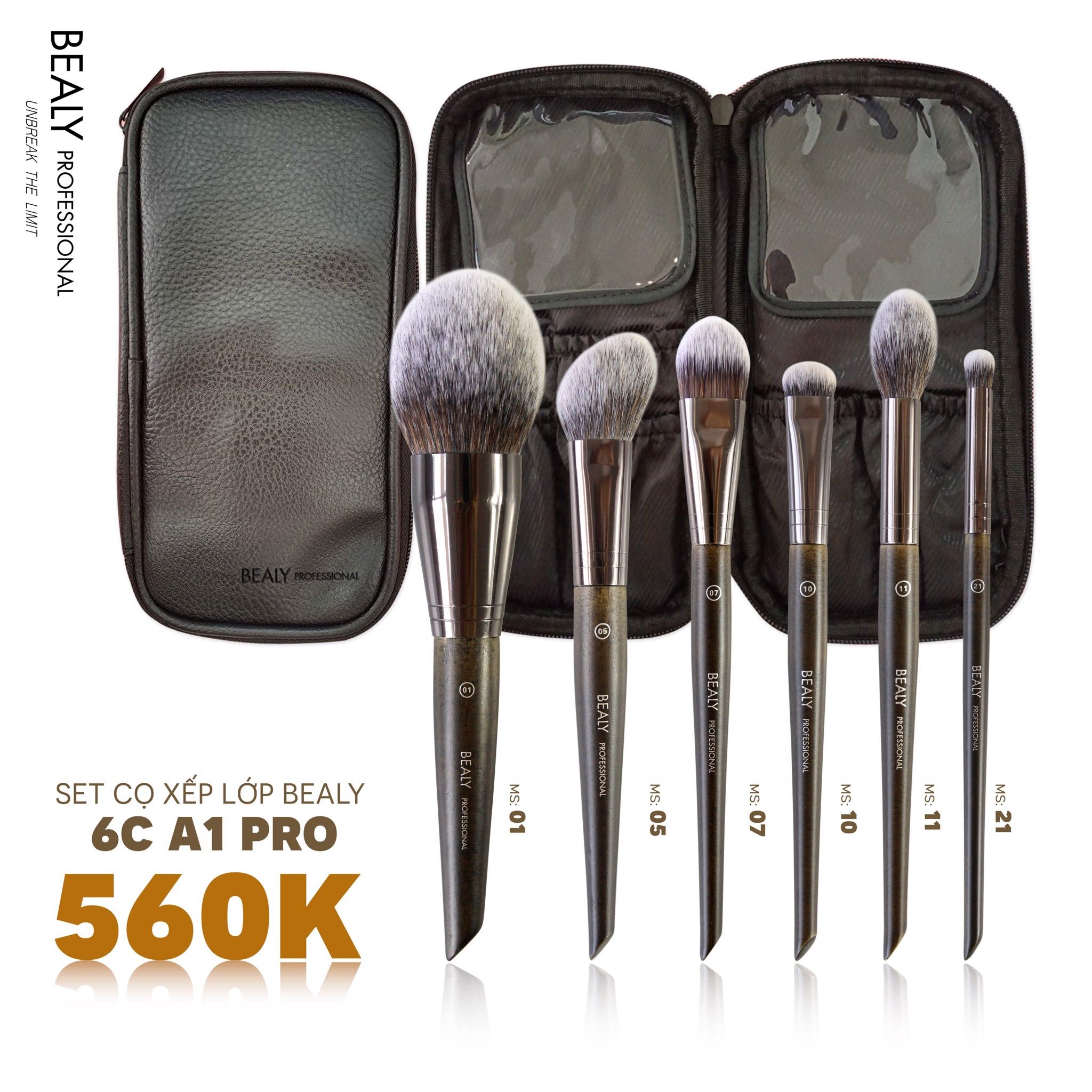 SET CỌ TRANG ĐIỂM XẾP LỚP BEALY 6C A1 PRO (2020)
