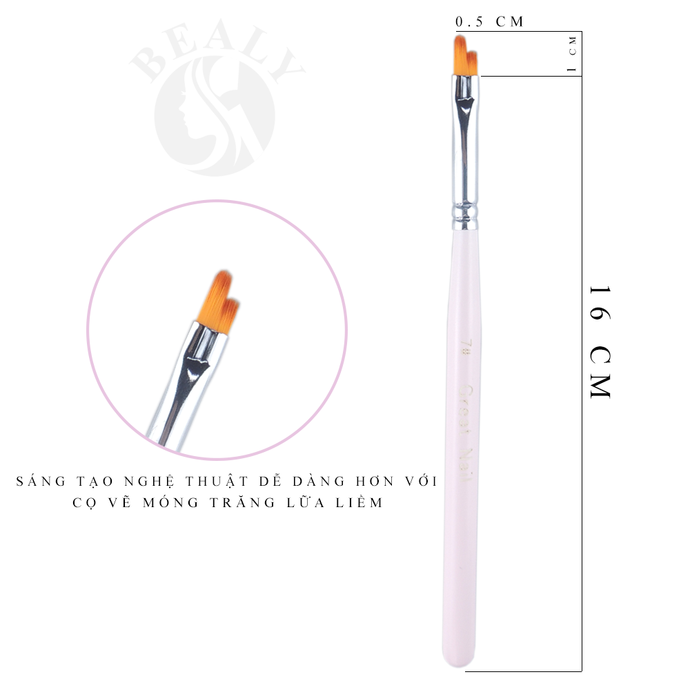 CỌ VẼ MÓNG TRĂNG LƯỠI LIỀM BEALY