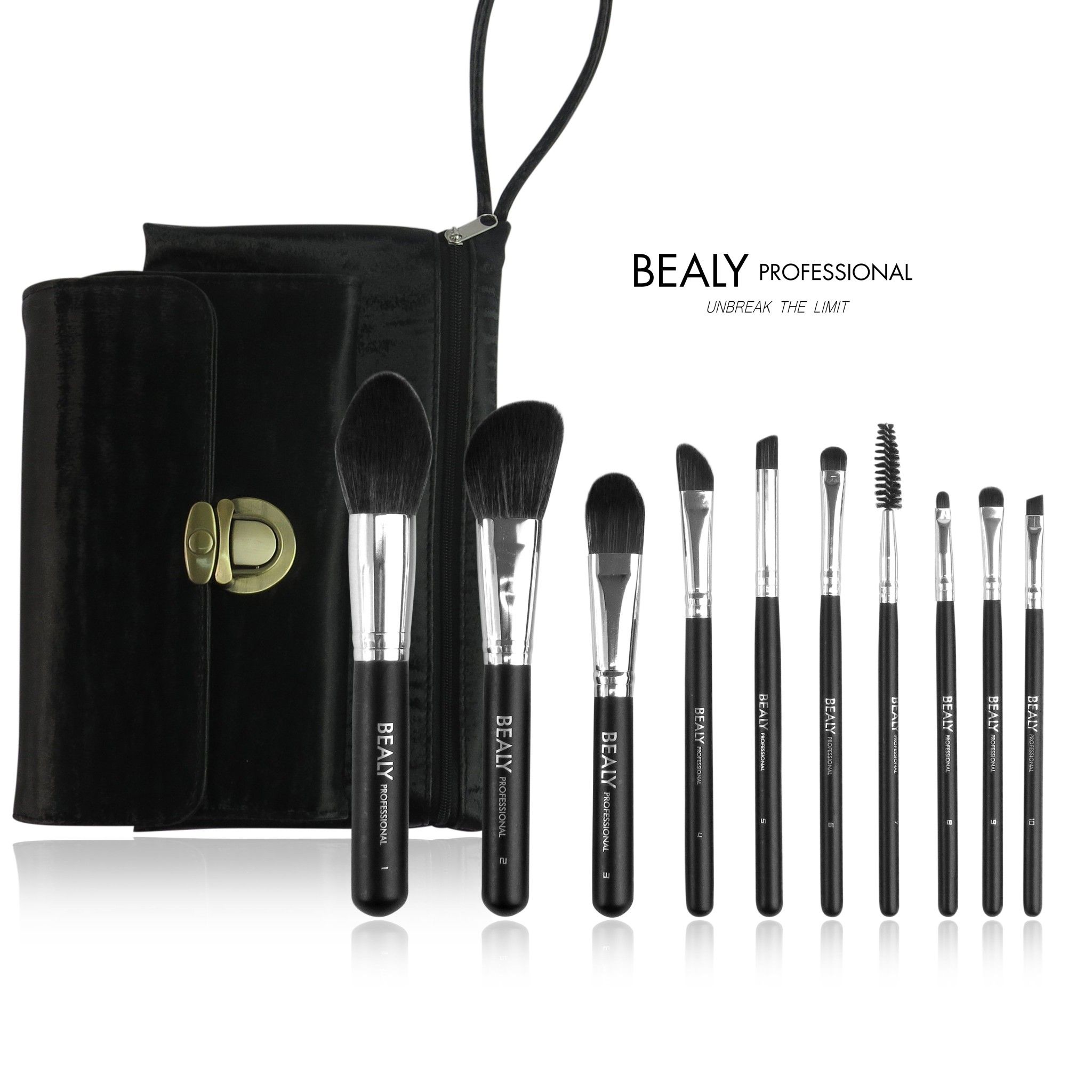 BỘ CỌ TRANG ĐIỂM XẾP LỚP MÔ PHỎNG LÔNG CHỒN BEALY 10C