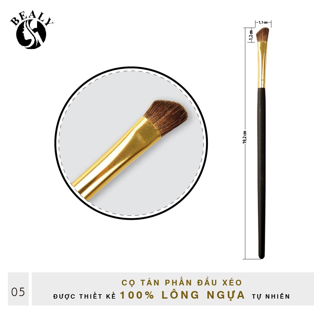 CỌ MẮT ĐẦU XÉO LÔNG NGỰA BEALY CÁN ĐEN #5