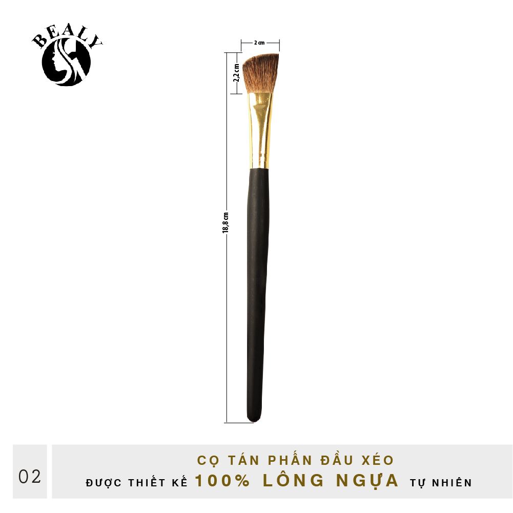 CỌ MẮT ĐẦU XÉO LÔNG NGỰA BEALY CÁN ĐEN #2