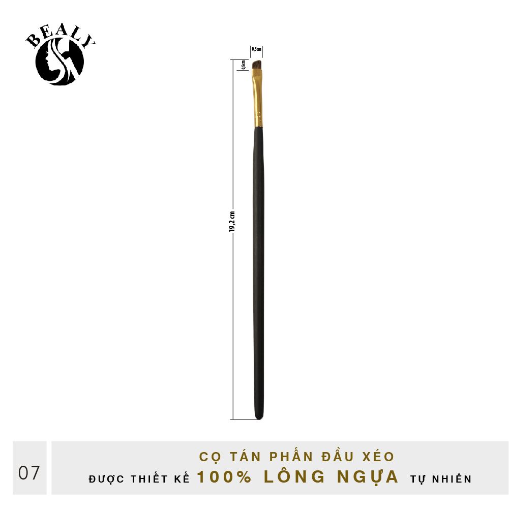 CỌ MẮT ĐẦU XÉO LÔNG NGỰA BEALY CÁN ĐEN #7