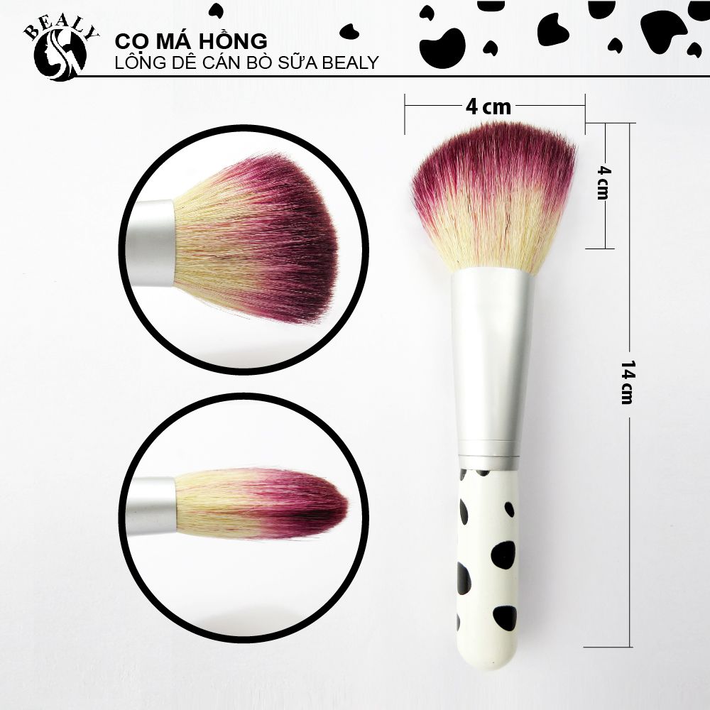 CỌ MÁ HỒNG LÔNG DÊ CÁN BÒ SỮA BEALY