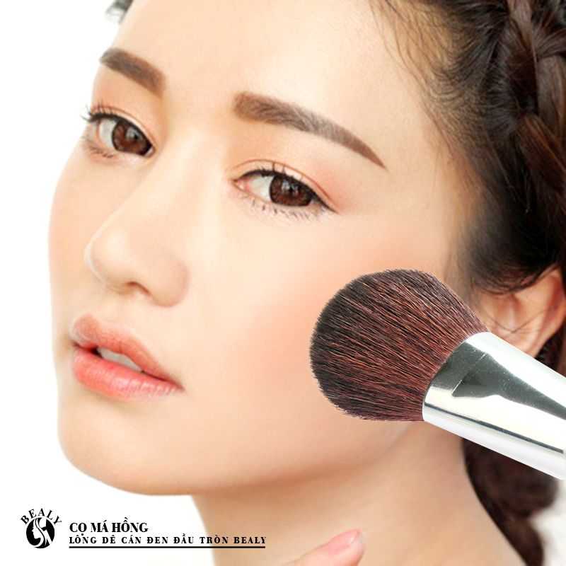 CỌ MÁ HỒNG LÔNG DÊ CÁN ĐEN ĐẦU TRÒN