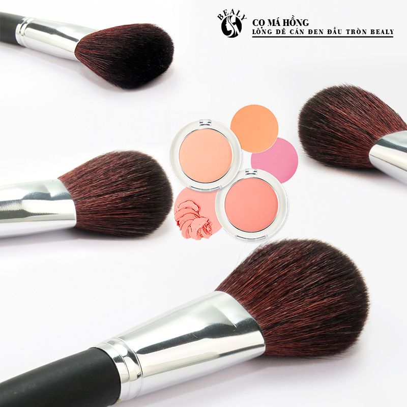 CỌ MÁ HỒNG LÔNG DÊ CÁN ĐEN ĐẦU TRÒN
