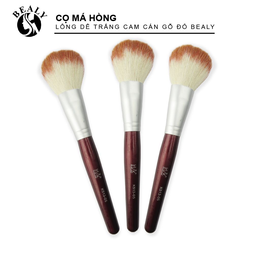 CỌ MÁ HỒNG LÔNG DÊ TRẮNG CAM CÁN GỖ ĐỎ