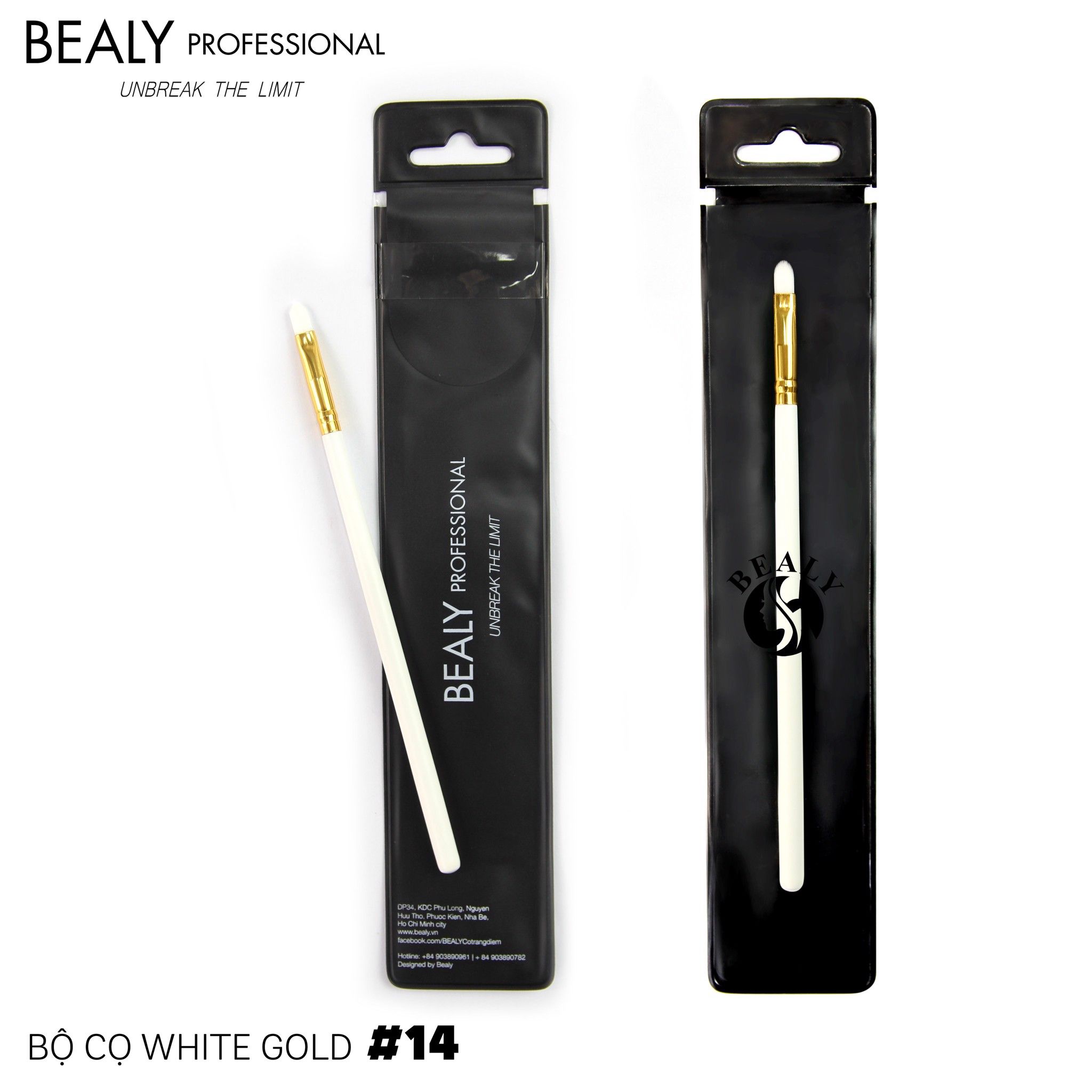 CỌ MÔI WHITE GOLD N0.14