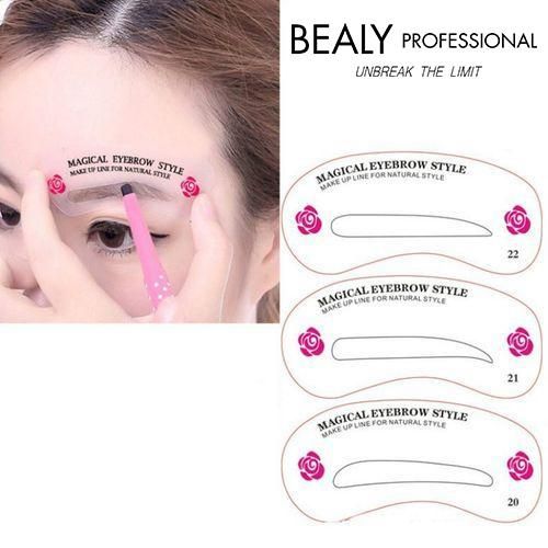 SET 24 MIẾNG KHUÔN KẺ CHÂN MÀY MAGICAL EYEBROW STYLE