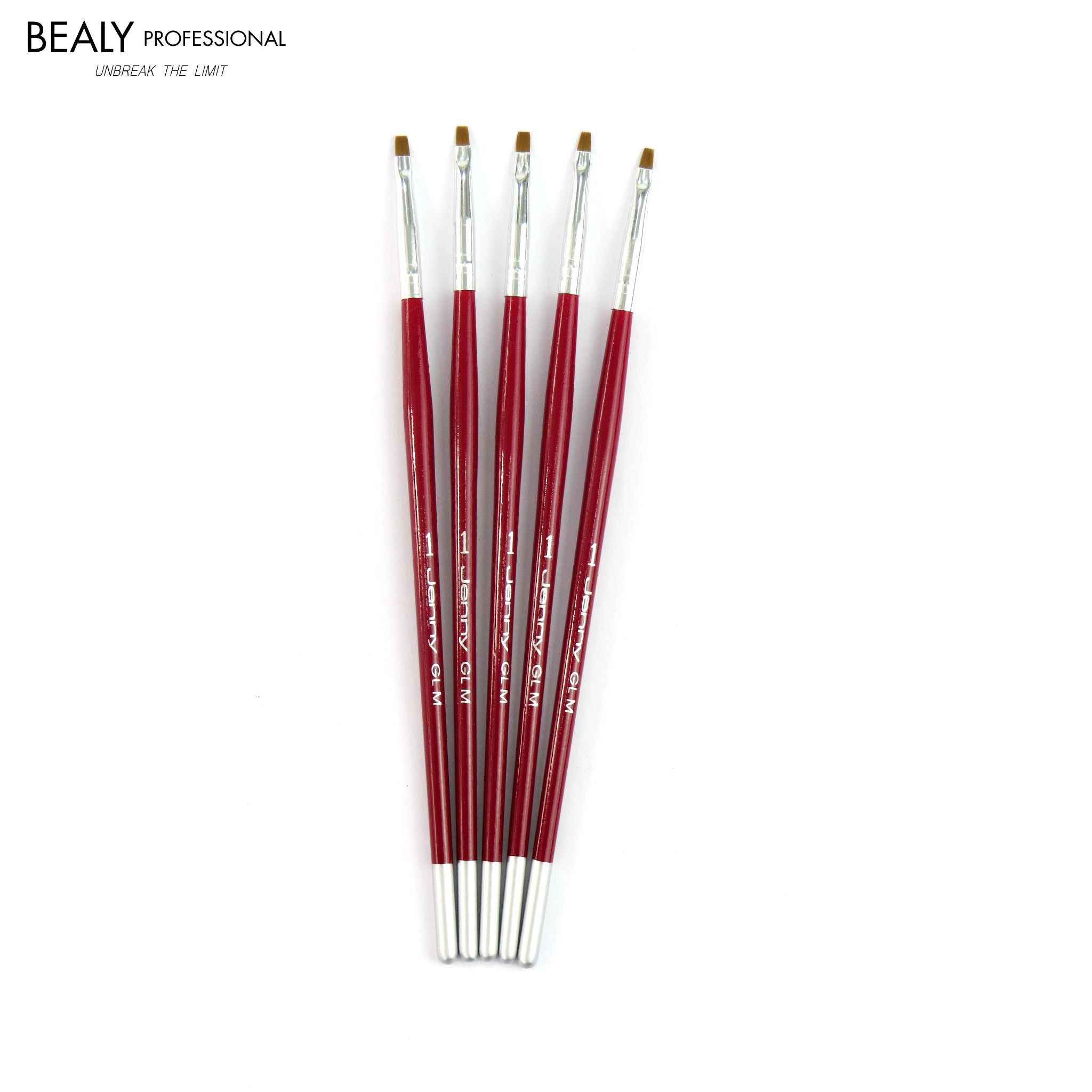 CỌ BẢN ĐẦU BẰNG CÁN GỖ ĐỎ ĐUÔI BẠC JENNY GLM #1