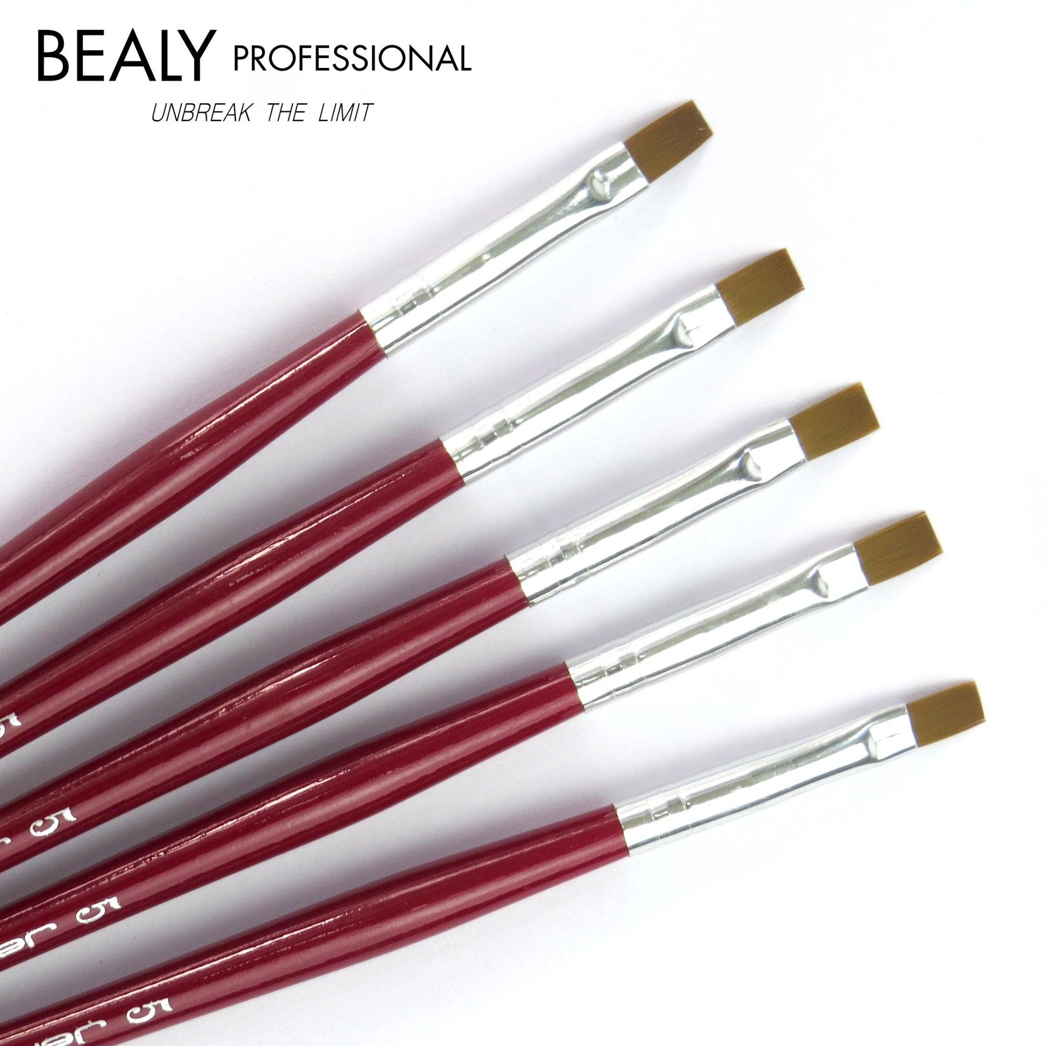 CỌ BẢN ĐẦU BẰNG CÁN GỖ ĐỎ ĐUÔI BẠC JENNY GLM #5