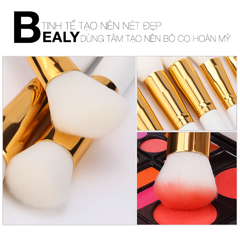 BỘ CỌ TRANG ĐIỂM CHUYÊN NGHIỆP WHITE GOLD BEALY 16C