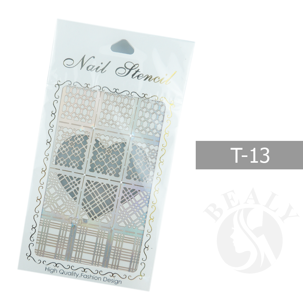GIẤY DÁN SƠN MÓNG TẠO KIỂU NAIL STENCIL TÚI TRẮNG #T13