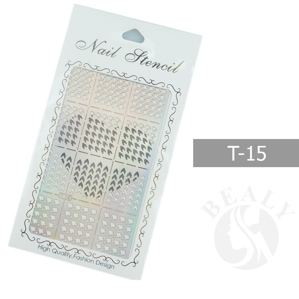 GIẤY DÁN SƠN MÓNG TẠO KIỂU NAIL STENCIL TÚI TRẮNG #T15